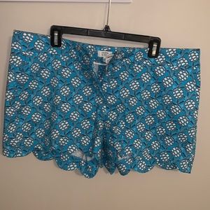 Size 16 blue crown & ivy shorts